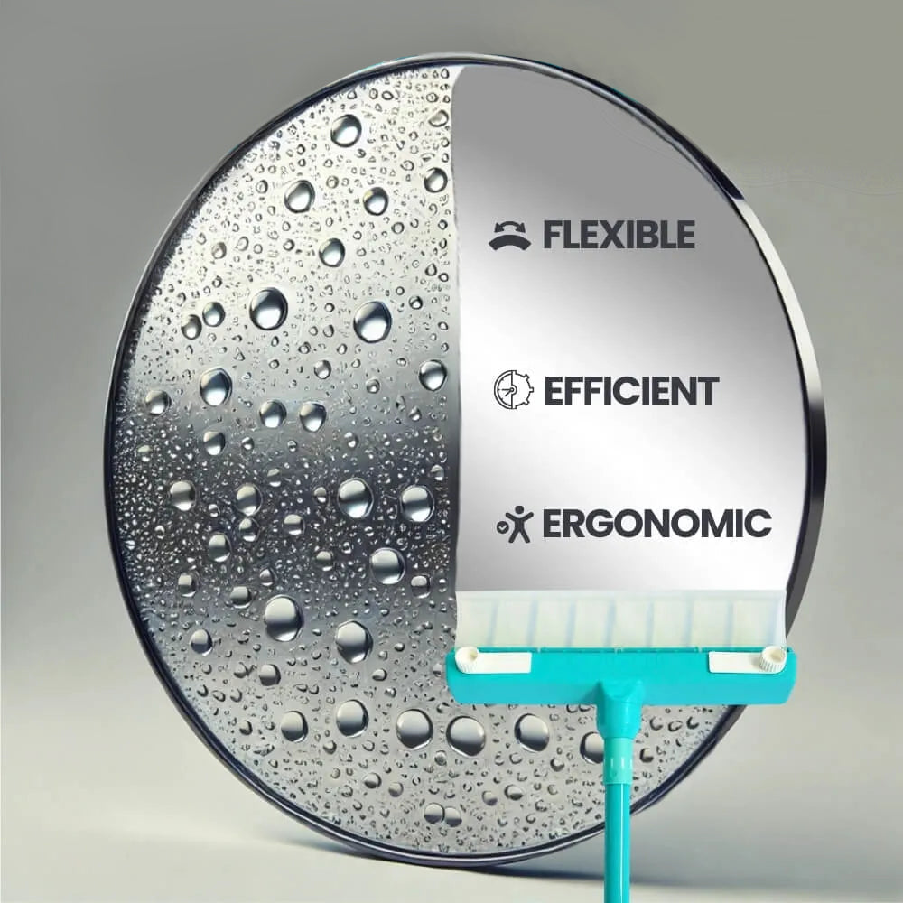 HOOMWELLTM Recyclable Silicone Window Squeegee Kits
