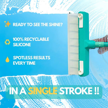 HOOMWELLTM Recyclable Silicone Window Squeegee Kits