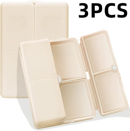 🔥BUY 2 GET 1 FREE - Daily Pill Organizer, 7 Compartments Portable Pill Case Travel Pill Organizer,[Folding Design]Pill Box