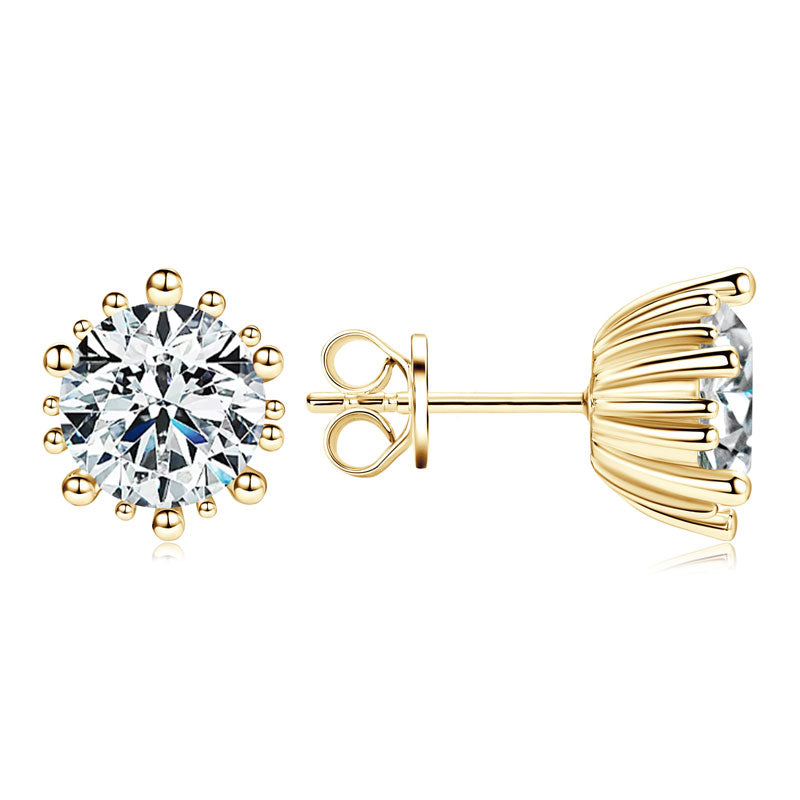 Fireworks Moissanite Stud Earrings (4.0 ct.tw.)