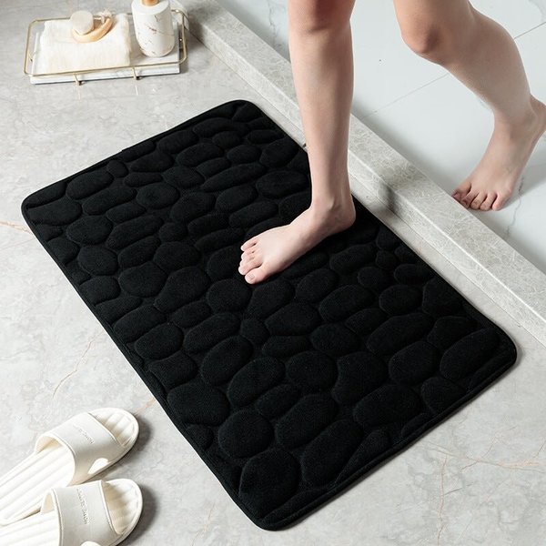 💥Cobblestone Embossed Bathroom Bath Mat💥