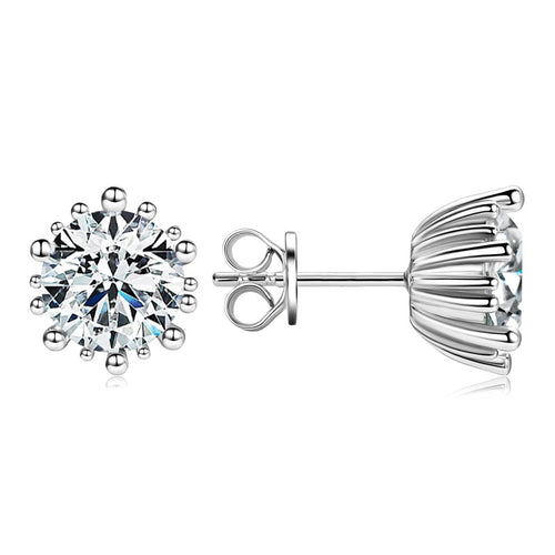 Fireworks Moissanite Stud Earrings (4.0 ct.tw.)